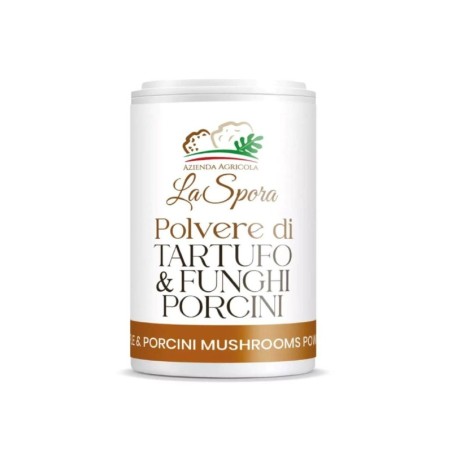 Polvere di tartufo e funghi porcini dispenser