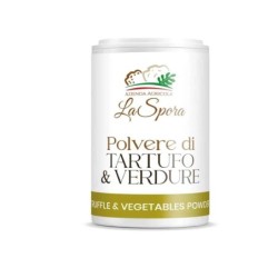 Polvere di tartufo e verdure dispenser