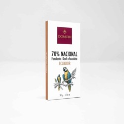 Ecuador 70% Dark Chocolate Bar - 50g | Foodaloo