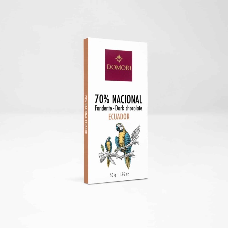 Tavoletta Cioccolato Fondente Ecuador 70% - 50g