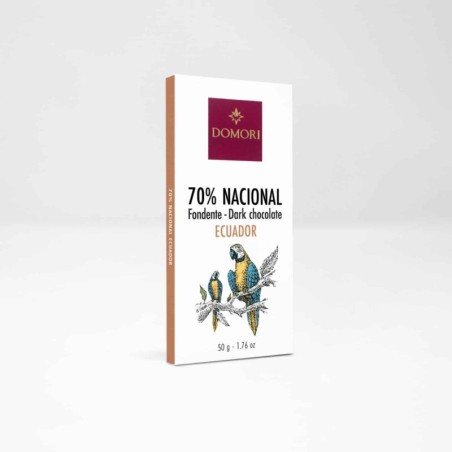 Tavoletta Cioccolato Fondente Ecuador 70% - 50g
