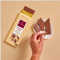 Tavoletta Cioccolato Gianduja e Nocciole Piemontesi