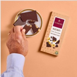 Tavoletta Cioccolato Fondente e Nocciole Piemontesi