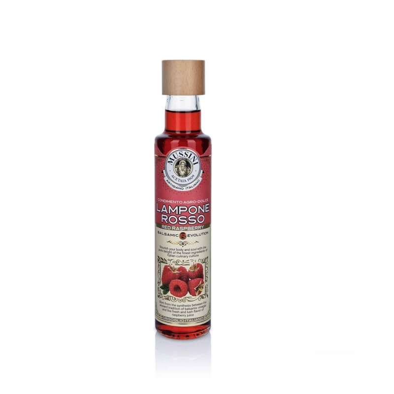 Condiment aigre-doux à la framboise rouge