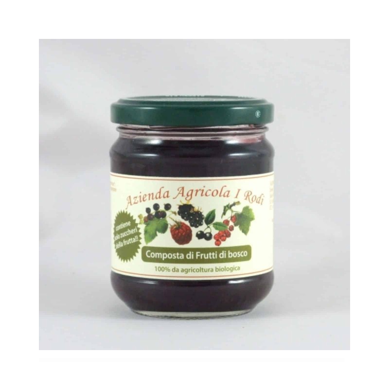 Organic Mixed Berry Compote
