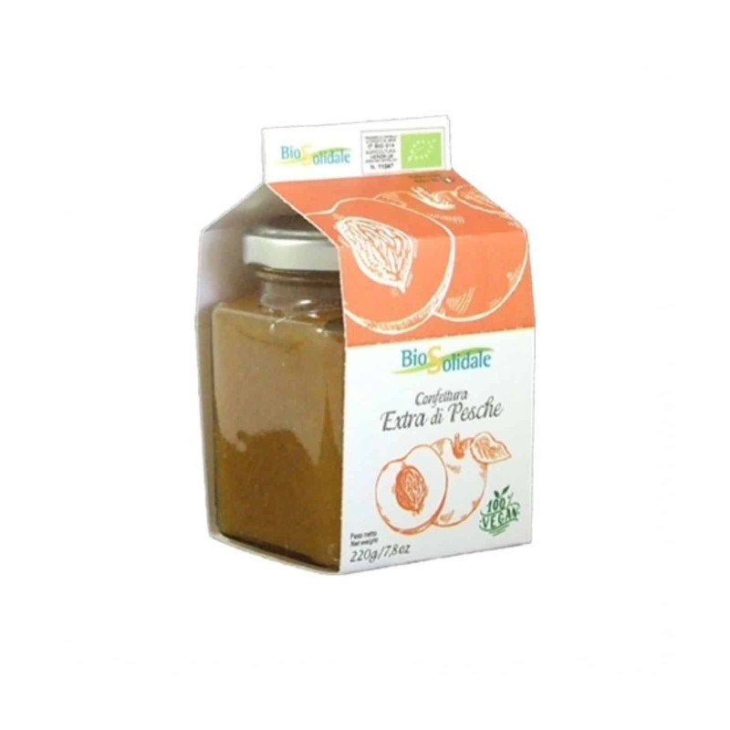 Organic Peach Extra Jam