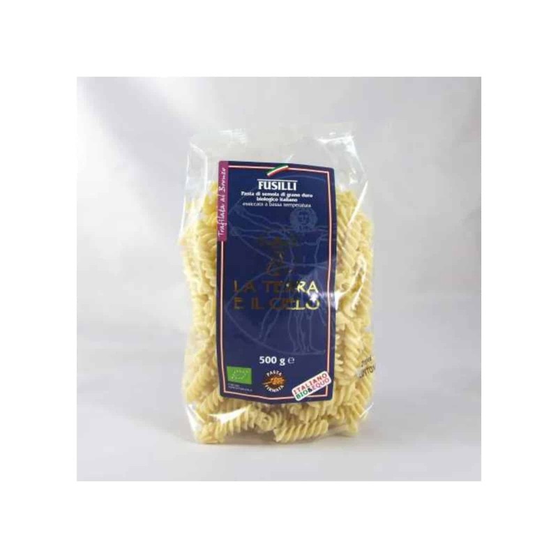 Fusilli (sem. traf. bronzo) 500 gr BIO