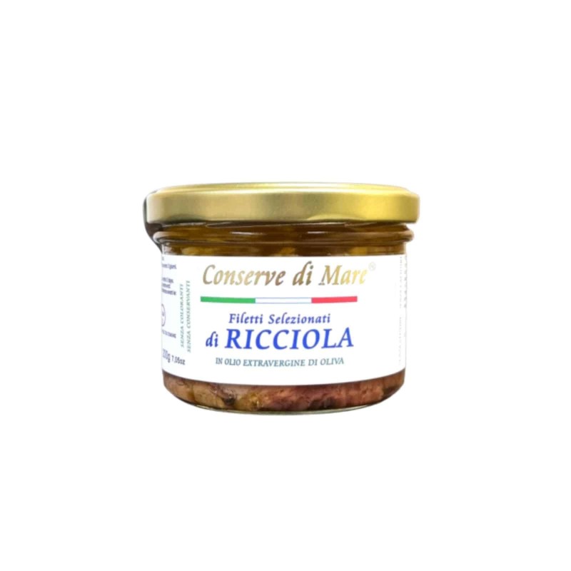 Amberjack Fillets in Extra Virgin Olive Oil