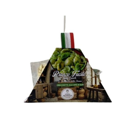 Orecchiette aux Cime di Rapa à la Boscaiola