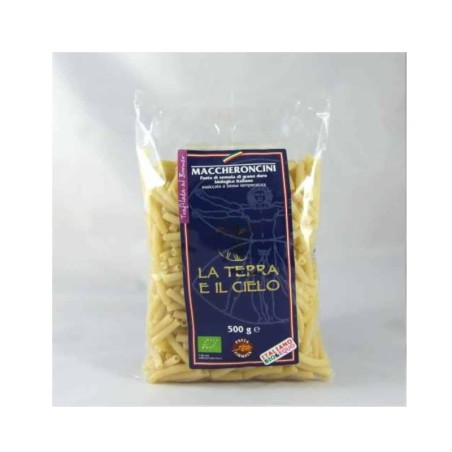 Macaroni (bronze die-cut durum wheat semolina) 500 g BIO
