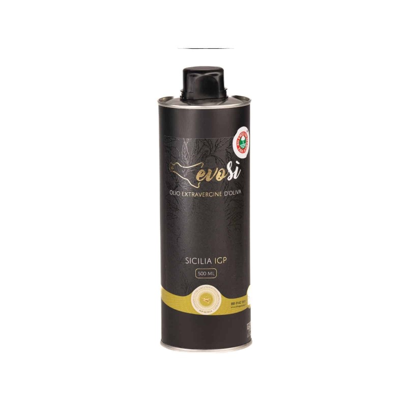 Evosì 500 ml – 80% Nocellara del Belice e 20% Biancolilla