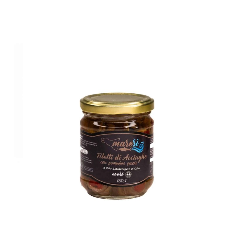Rolled Anchovy Fillets with Sun-Dried Tomatoes