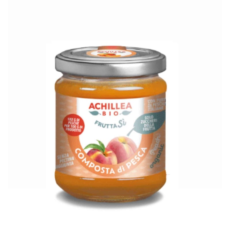 FruttasÃ¬ Organic Peach Compote