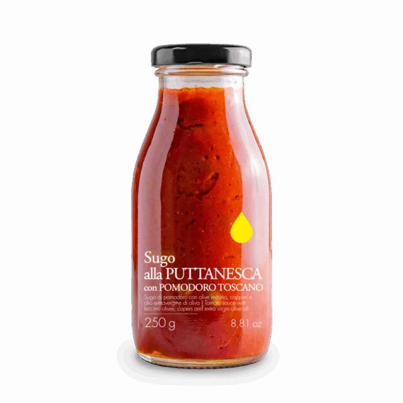 Sugo alla PUTTANESCA con pomodoro toscano