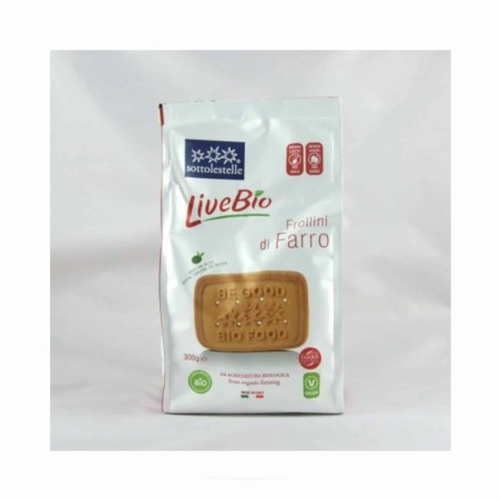 SPELT SHORTBREAD COOKIES Livebio 300 g