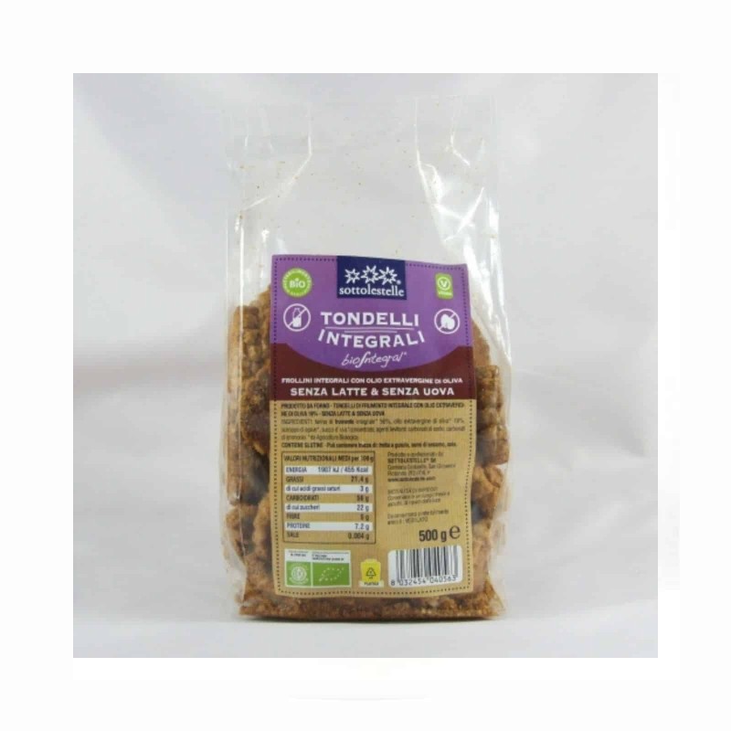 TONDELLI DI FRUMENTO INTEGRALE BIO 500 g