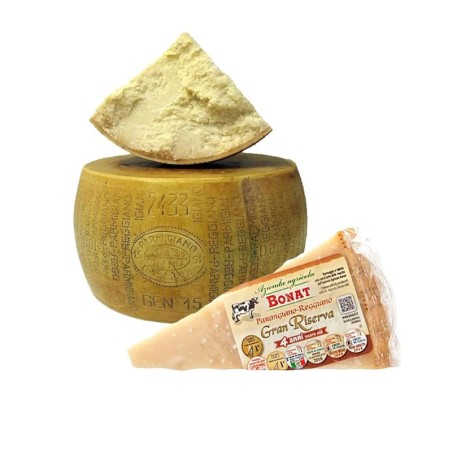 Parmigiano Reggiano D.O.P. Gran Riserva, one-eighth wheel, 4 years