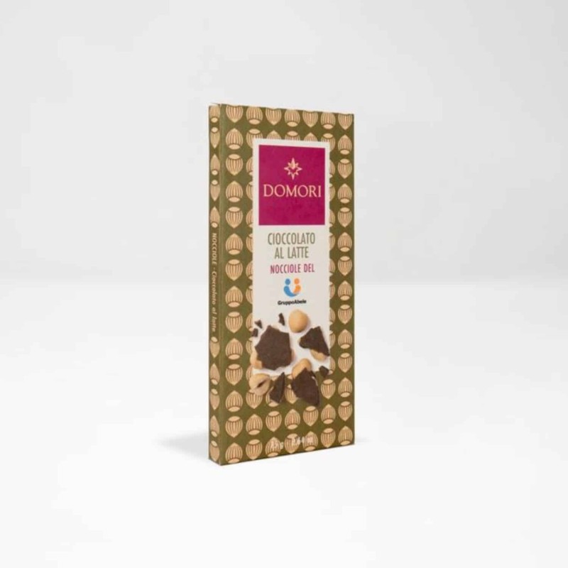 Tavoletta Gruppo Abele Cioccolato al Latte e Nocciole - 75g