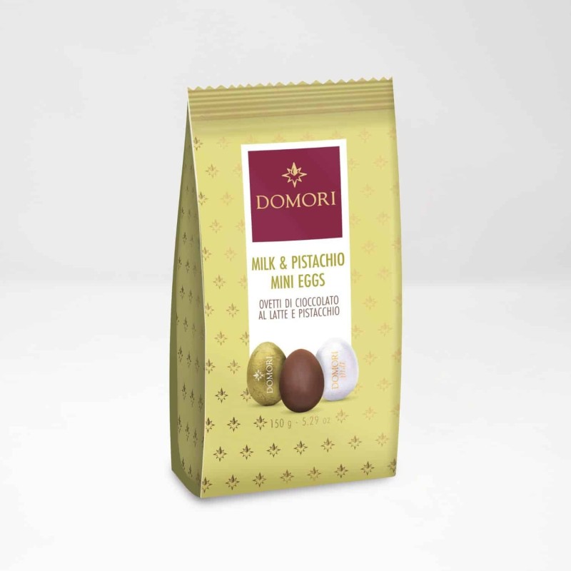 Sacchetto Milk and Pistachio mini eggs