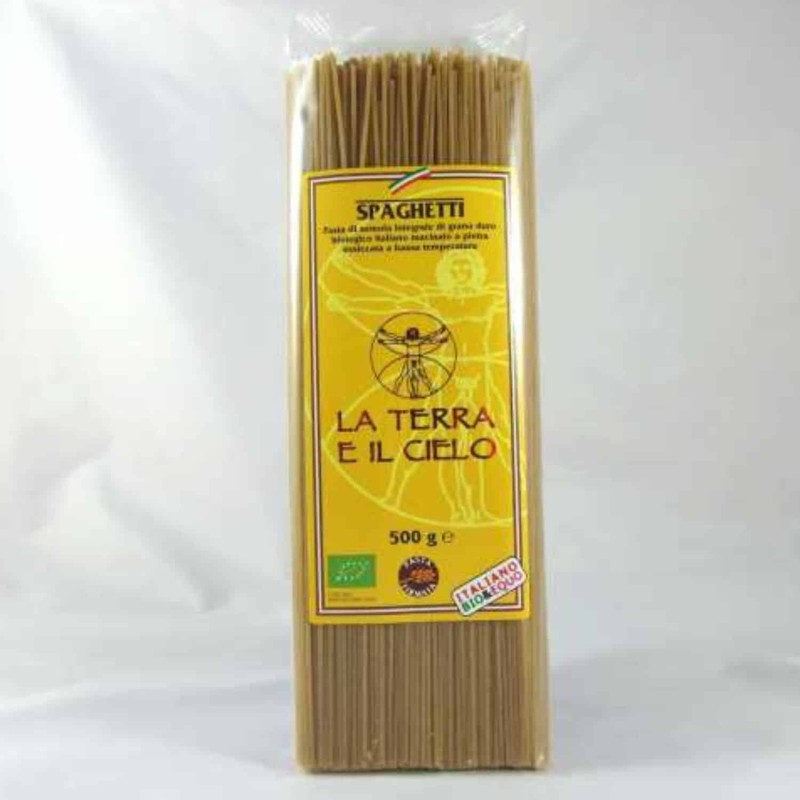 Wholemeal Durum Wheat Spaghetti 500 g BIO