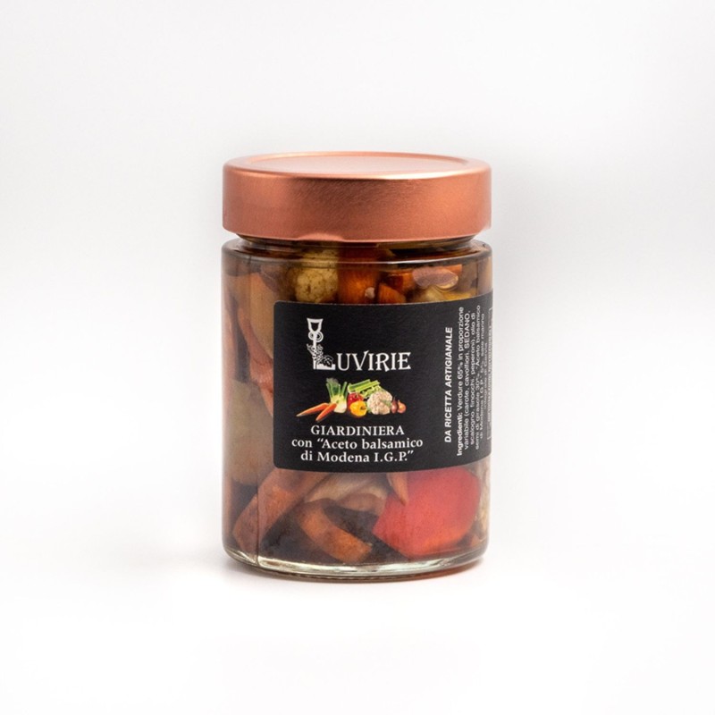 GIARDINIERA con Aceto Balsamico di Modena IGP g 330