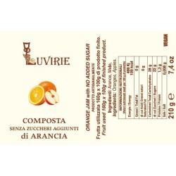 Compotée d'orange