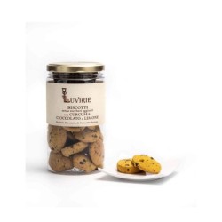 Biscotti con Curcuma Cioccolato e Limone