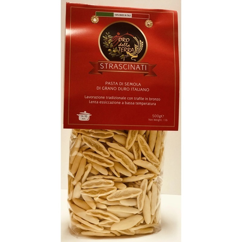 Strascinati di grano duro lucano prodotto dall'azienda