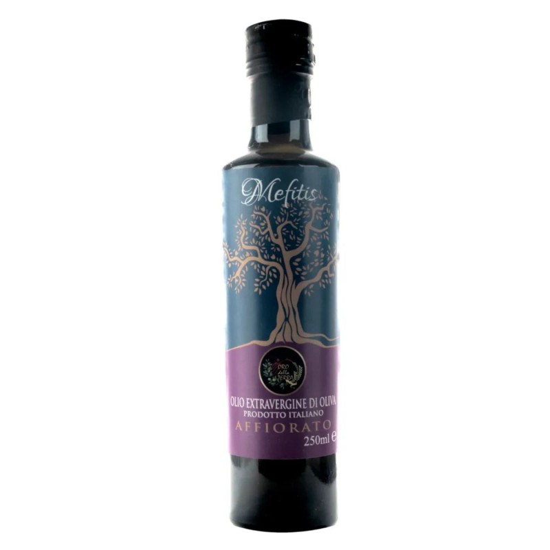Olio EVO lucano affiorato di categoria superiore estratto a freddo solo mediante procedimenti meccanici