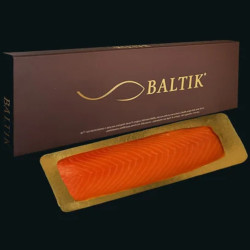 pregiato Salmone affumicato Baltik, allevato nelle incontaminate e fredde acque delle Isole Faroe
