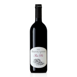 Blend Cabernet Sauvignon e Sangiovese.