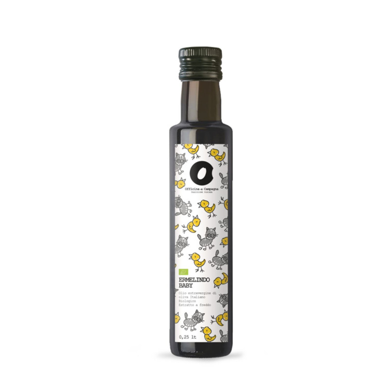Olio Extravergine di oliva ERMELINDO BIO – 0,25 l