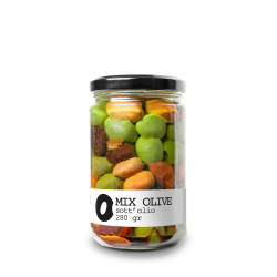 Mélange d’olives à l’huile – 280 gr