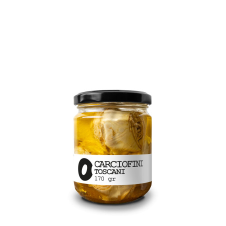 Toskanische Artischocken in Öl – 170 gr