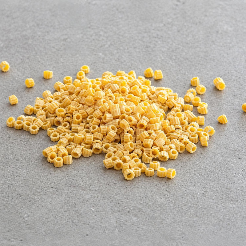 Pastina da brodo all'uovo dalla tradizione emiliana