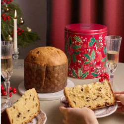 Panettone mit Schokoladentropfen und Orange in der Dose, 1 kg