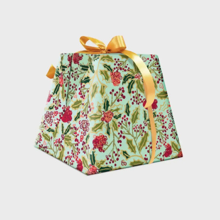 Panettone aux pépites de chocolat et à l'orange en boîte métallique 1 kg