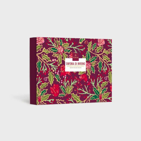 Panettone aux pépites de chocolat et à l'orange en boîte métallique 1 kg
