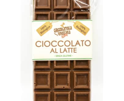 Cioccolato al latte biologico