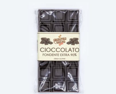Cioccolato extra fondente 90% artigianale