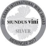 Mundus vini biofach 2017 Silver medal