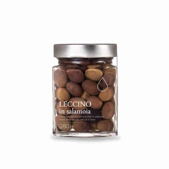 Olive nere Leccino in salamoia