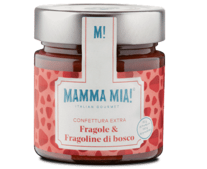 Confettura Extra di Fragole e Fragoline di Bosco da 40 g e da 240 g