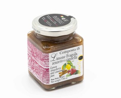 morello austera marmellata limone fragola zenzero e cannella