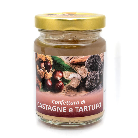 Confettura-Castagne-e-Tartufo-nero-100-gr Lunigiana Tartufo