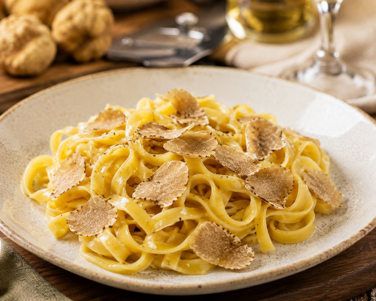 Tagliatelle al tartufo bianco: un primo per stupire!